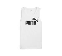 PUMA Mens Ess Logo Tank Shirt, No. 1 White, L EU