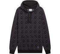 PUMA - Mens Ess Logomania Hoodie, Color Black, Size: X-Large