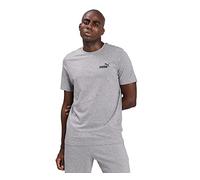 PUMA Men's ESS S Logo Tee, Medium Grey Heather, XXL