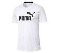 PUMA Men's ESS S Logo Tee White, S