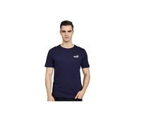 Puma Mens ESS Small Logo Tee Peacoat Small