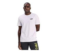 PUMA Essentials Small Logo T-Shirt Men, White, size 2XL