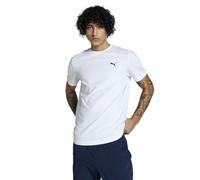 PUMA Mens ESS Small Logo Tee Tees, PUMA White, L