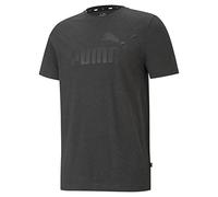 PUMA Men's ESS Tee, Dark Gray Heather, S