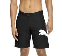PUMA Men's Essential Core Board Short Black, 28