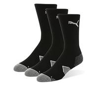 PUMA 2026 ESSENTIAL GOLF CREW SOCKS - BLACK / 3 PACK