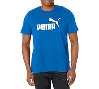 PUMA Men's Essential Logo Tee T-Shirt, Royal, Medium