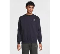 Puma Mens Essential Small No 1 Logo Crew - New Navy, New Navy, Size Xs, Men New Navy