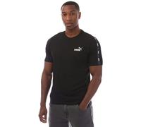Puma Mens Essential Tape Regular T-Shirt - Black - M - Black