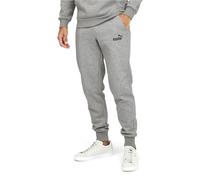 PUMA Men's Essentials Fleece Sweatpants, Medium Gray Heather, XXL