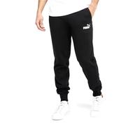 PUMA Men's Essentials Fleece Sweatpants, Cotton Black, XXL