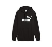 PUMA Men's Essentials Logo Fleece Hoodie (Available in Big & Tall) Hooded Sweatshirt, Black Ss25, 4XL
