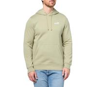 PUMA Men's Essentials Logo Fleece Hoodie (Available in Plus Sizes), Lux Army Ah25, L