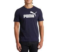PUMA Men's Essentials Logo T-Shirt (Available in Big & Tall) Navy, Large