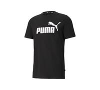 Puma Mens Essentials Logo T-Shirt (Available in Big & Tall), Puma Black, Large