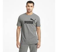 Puma Mens Essentials Logo T-Shirt - Grey Cotton - Size 2XL