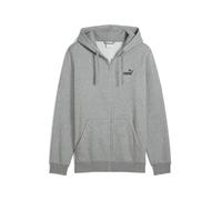 PUMA Mens Essentials No. 1 Logo Full-Zip Hoodie Grey Size L