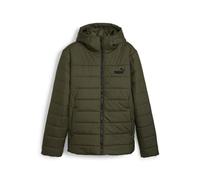 PUMA Mens Essentials Padded Jacket Dark Olive Size S