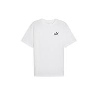 Puma Mens Essentials Relaxed Small No 1 Logo Tee - White, White, Size L, Men White