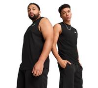 PUMA Men's Essentials Sleeveless T-Shirt (Available in Big & Tall), Puma Black Ss25, 4XL Big