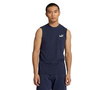 PUMA Men's Essentials Sleeveless T-Shirt (Available in Big & Tall), Puma Navy Ss25, Large
