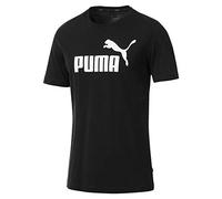 Puma Men's Essentials Tee T-Shirt, Cotton Black, XL