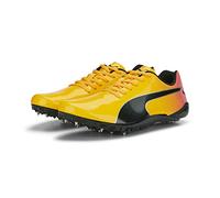 PUMA Men's Evospeed PREP Sprint 3 Track and Field Shoe, Sun Stream-Sunset Glow Black, 6 UK