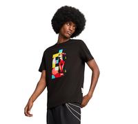 PUMA - Mens Ferrari Race Graphic 2 T-Shirt, Color Black, Size: Large