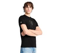 PUMA - Mens Ferrari Race Tonal Big Shield T-Shirt, Color Black, Size: Large