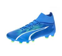PUMA Men's FG/AG Soccer Shoe, Ultra Blue White-PRO Green, 9 UK