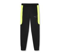 Puma Mens Finesse Performance Training Pants Bottoms Black/Yellow XL