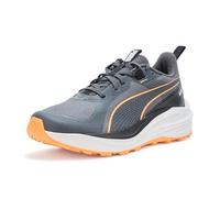 PUMA Men's Flare Pro Trail Running Shoes Sneaker, Dusky Gray-black-heat Fire Ah25, 12 UK