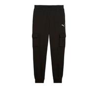 Puma Mens Fleece Small Logo Cargo Trousers - Black - Black - XXL