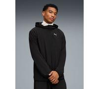 Puma Men's Flex Stretch Hooded Zip Up Sports Jacket - M - Black, Black