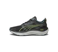 PUMA Foreverrun Nitroâ¢ WTR Men's Running Shoes, Black/Malachite/Yellow Burst, size 9