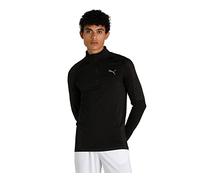 PUMA Mens FORMKNIT SEAMLESS Half-Zip Training Top - Puma Black - M