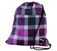 PUMA Men's Foundation Gym Bag H16(app.) x L13(app.) Grey Dawn-sparkle Grape-Check