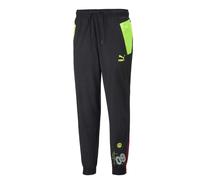 Puma Mens Ftbl Statement Woven Borussia Dortmund Jogging Bottoms - Black - Black - S - 57% Polyester/43% Recycled Polyester
