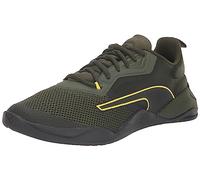 PUMA Men's Fuse 2.0 Sneaker, Myrtle Black-Yellow Burst, 9.5
