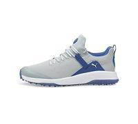 PUMA Men's Fusion Evo Golf Shoe, High-Rise/Bright Cobalt, 8.5 UK