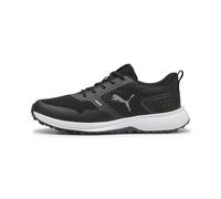 PUMA Men's Fusion Grip 6 Golf Shoe, Black-Asphalt, 9.5 UK