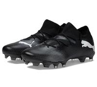 PUMA Future 7 Match Firm Ground/Artificial Ground, Black/White, 11