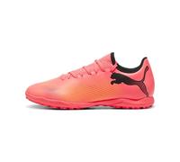 PUMA Men's Future 7 Play Tt Sneaker, Sunset Glow-puma Black-sun Stream, 10