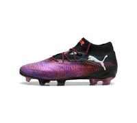 PUMA Mens Future 8 Ultimate Adults Firm Ground Football Boots Black/Purple 6 UK