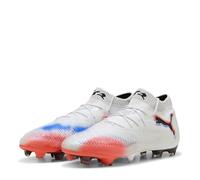 Puma Mens Future 8 Ultimate Adults Firm Ground Football Boots White/Black/Red 9 UK