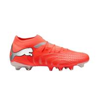 Puma Men's Future 9 Pro Firm, Artificial Ground Soccer Cleats Sneaker, Glowing Red/White/Black/Silver, 13