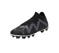 PUMA Men's Future Match Fg/Ag Soccer Shoe, Black White, 9 UK