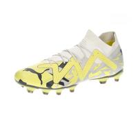 PUMA Men's Future Match FG/AG Soccer Shoe, Sedate Gray-Asphalt-Yellow Blaze, 11 UK