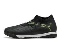PUMA Men's Future Match Turf Trainer Soccer Cleats Sneaker, Black-fizzy Light-green Terrain Ah25, 9.5 UK