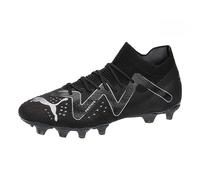 PUMA Men's Future PRO FG/AG Soccer Shoe, Black Silver, 10 UK